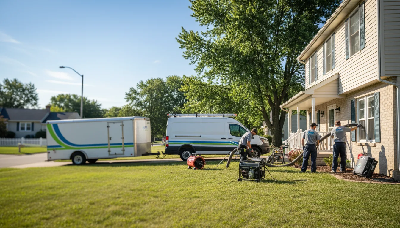 Flooded Basement Restoration And Cleanup With Repair in Sidney, IA near me